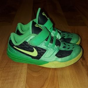 Nike sneakers. Toddler size 10C. Neon green/yellow/black.